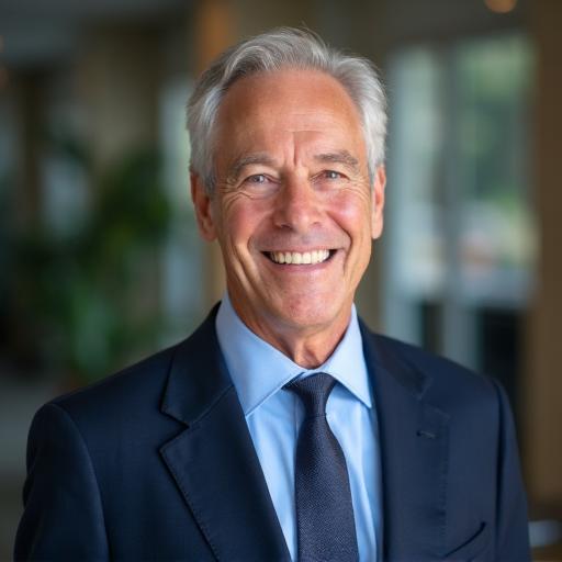 AI-generated portrait illustrating a real estate developer scenario